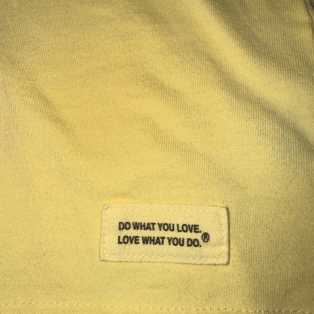 Life is Good Crusher Tee Small Yellow Tulip Floral Graphic Short Sleeve Shirt - Picture 3 of 7